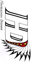 HD HANBLECHIA DESIGNS logo