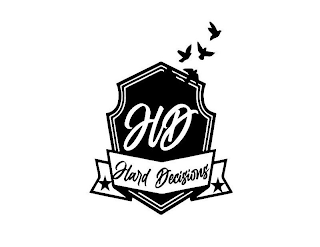 HD HARD DECISIONS logo