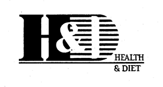 H&D HEALTH & DIET logo