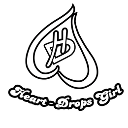 HD HEART-DROPS GIRL logo