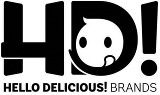 HD! HELLO DELICIOUS! BRANDS logo