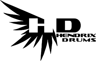 HD HENDRIX DRUMS logo