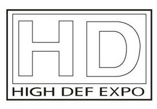 HD HIGH DEF EXPO logo