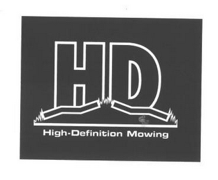 HD HIGH-DEFINITION MOWING logo