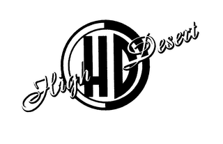 HD HIGH DESERT logo