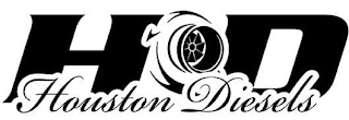 HD HOUSTON DIESELS logo