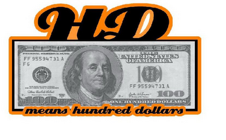 HD MEAN HUNDRED DOLLARS logo