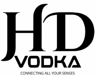HD VODKA CONNECTING ALL YOUR SENSES