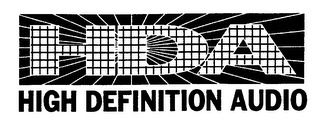 HDA HIGH DEFINITION AUDIO logo