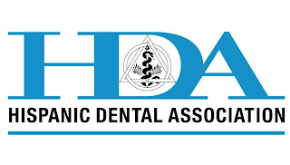 HDA HISPANIC DENTAL ASSOCIATION logo