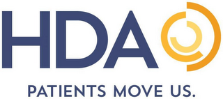 HDA PATIENTS MOVE US. logo