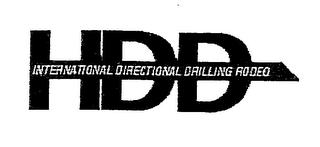 HDD INTERNATIONAL DIRECTIONAL DRILLING RODEO logo