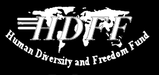 HDFF HUMAN DIVERSITY AND FREEDOM FUND logo