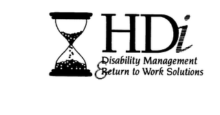 HDI DISABILITY MANAGEMENT & RETURN TO WORK SOLUTIONS logo