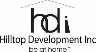HDI HILLTOP DEVELOPMENT INC BE AT HOME logo