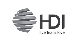 HDI LIVE LEARN LOVE logo