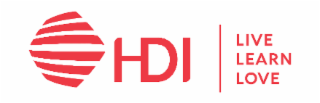 HDI LIVE LEARN LOVE logo