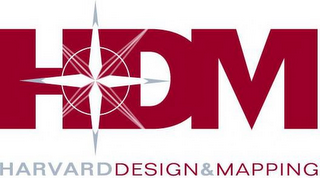 HDM HARVARD DESIGN & MAPPING logo