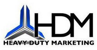 HDM HEAVY DUTY MARKETING logo