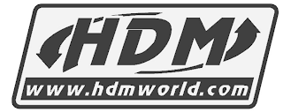 HDM WWW.HDMWORLD.COM logo