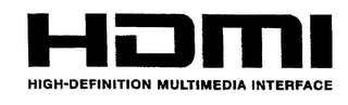 HDMI HIGH- DEFINITION MULTIMEDIA INTERFACE logo