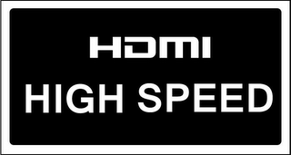 HDMI HIGH SPEED logo
