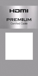 HDMI PREMIUM CERTIFIED CABLE logo