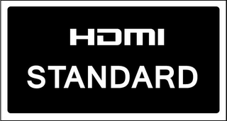 HDMI STANDARD logo