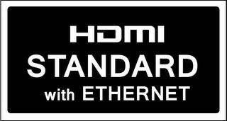 HDMI STANDARD WITH ETHERNET logo