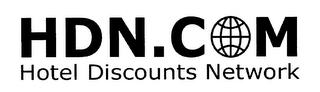 HDN.COM HOTEL DISCOUNTS NETWORK logo