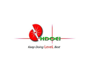 HDOEI KEEP DOING LEVEL BEST logo