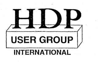 HDP USER GROUP INTERNATIONAL logo
