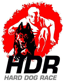 HDR HARD DOG RACE logo