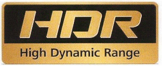 HDR HIGH DYNAMIC RANGE logo