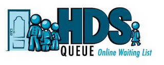 HDS QUEUE ONLINE WAITING LIST logo