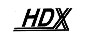 HDX logo