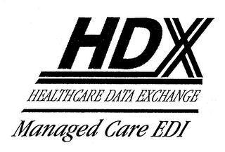 HDX HEALTHCARE DATA EXCHANGE MANAGED CARE EDI