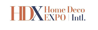 HDX HOME DECO EXPO INTL. logo