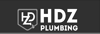 HDZ HDZ PLUMBING logo