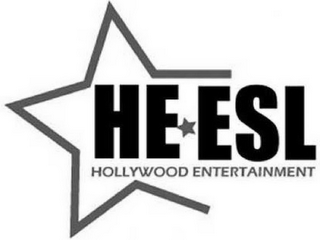HE ESL HOLLYWOOD ENTERTAINMENT logo