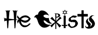 HE EXISTS logo