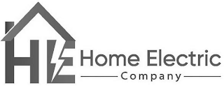 HE HOME ELECTRIC COMPANY logo