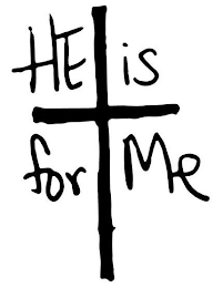 HE IS FOR ME logo