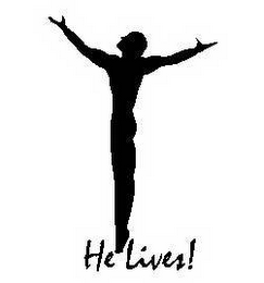 HE LIVES! logo
