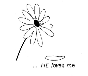 ...HE LOVES ME logo