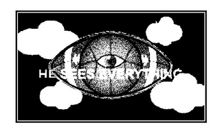 HE SEES EVERYTHING logo