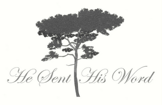 HE SENT HIS WORD logo