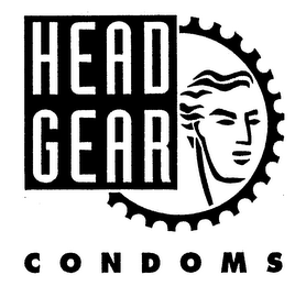 HEAD GEAR CONDOMS logo