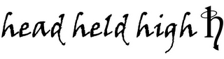 HEAD HELD HIGH H logo