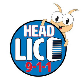 HEAD LICE 9-1-1 logo